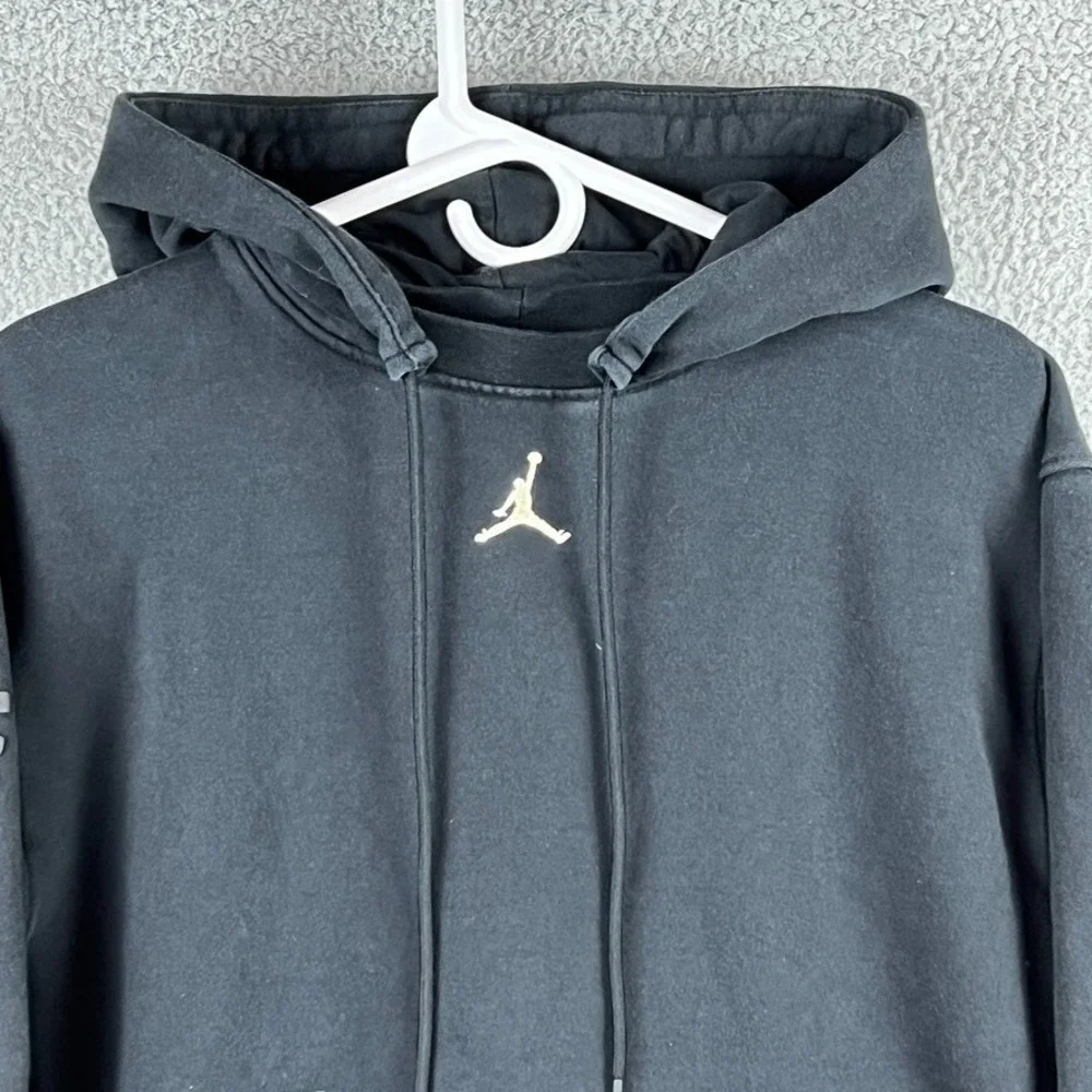 Jordan‎ Courtside Statement Edition Milwaukee Bucks Hoodie Mens Medium Black